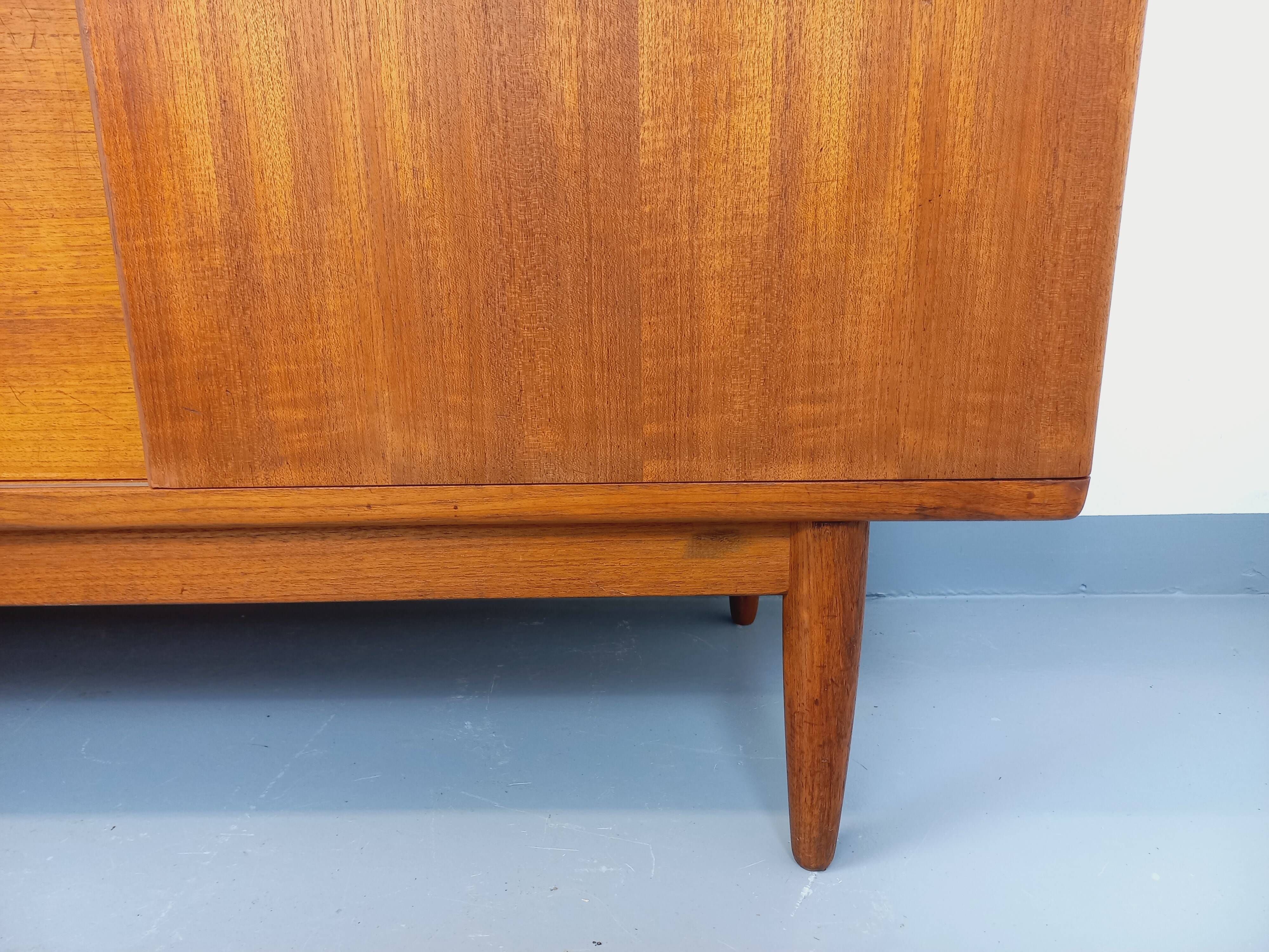 Vintage Scandinavian teak sideboard from the 60s, Johannes Andersen for Samcom