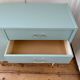 Vintage sideboard revisited in Almond Sarah Lavoine collection (Resources)