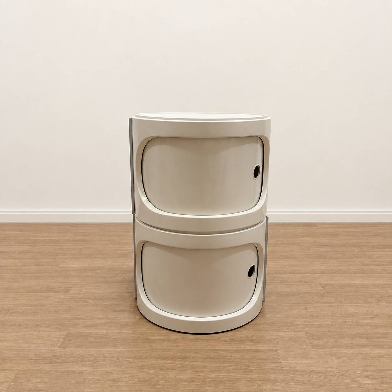 Paire de modules de rangement années 70