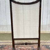 Walnut fireplace screen from the early 20th century
