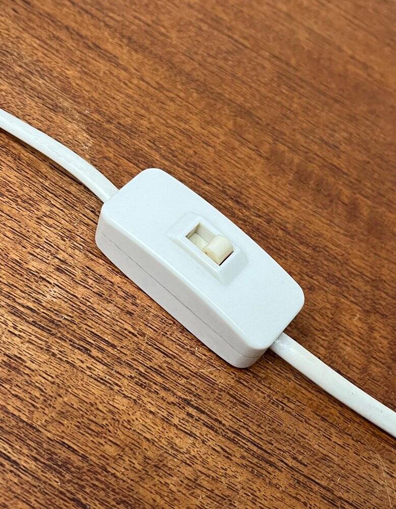 Mid-century minimalist glass table lamp, 1960s