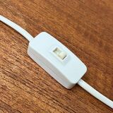 Mid-century minimalist glass table lamp, 1960s