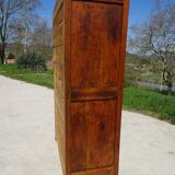 Louis Philippe wardrobe in solid elm