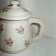 Vintage cream teapot coffee maker