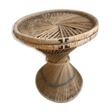 Diabolo rattan stool