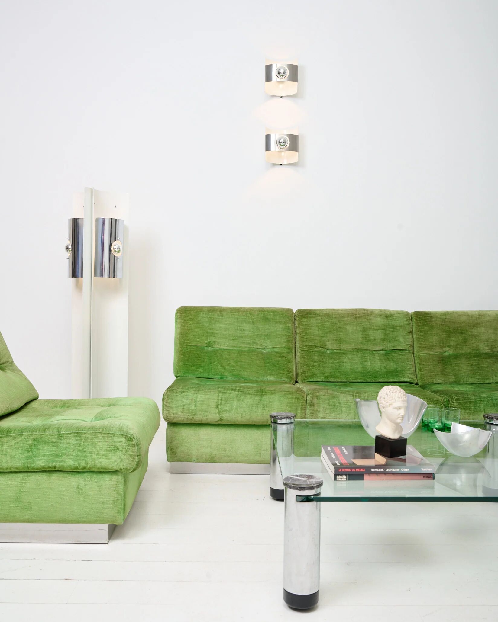 Chauffeuse, Jacques Charpentier, Roche Bobois, années 1970