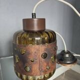 Nanny Still for Raak Amsterdam brutalistic vintage lamp from 1960s