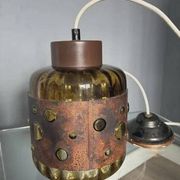 Nanny Still for Raak Amsterdam brutalistic vintage lamp from 1960s