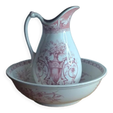 Broc et bassine de toilette