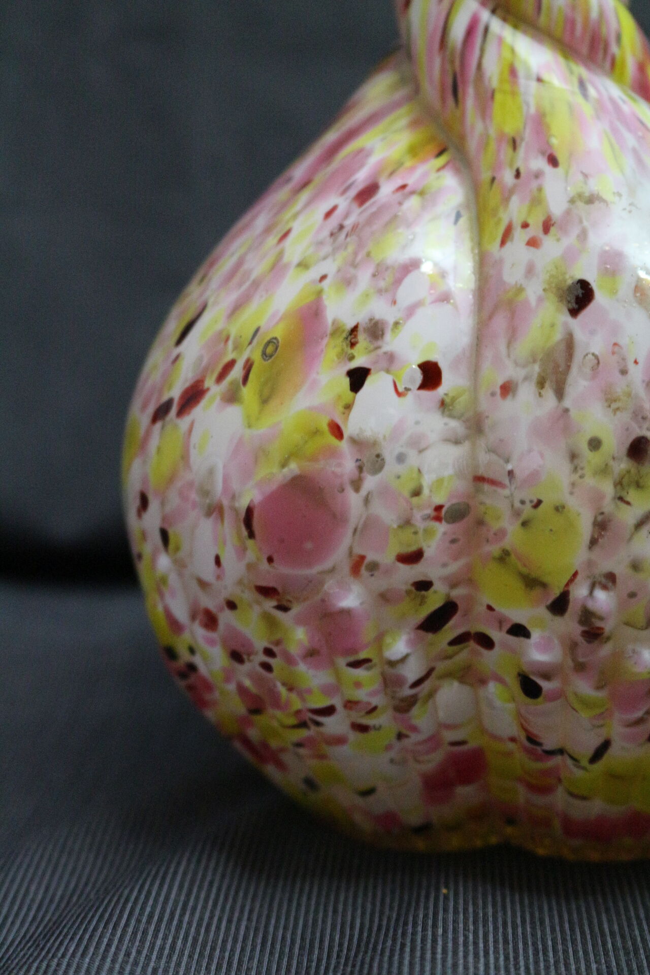 Clichy multi-layered glass vase