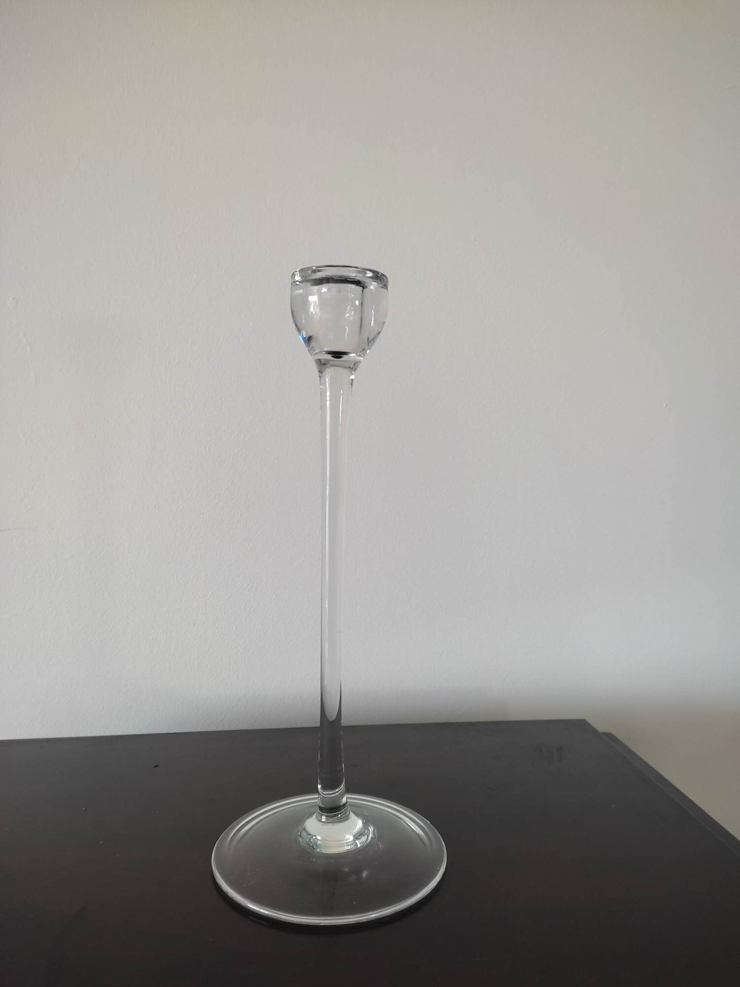 Set with 3 glass candle holders