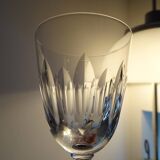 3 old Baccarat crystal cooked wine/port glasses CASSINO model - 11 cm