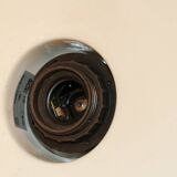 Suspension sce métal laqué blanc