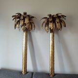 Appliques palmier en laiton