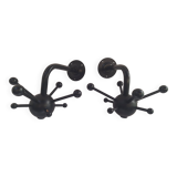 Pair of Sputnik coat racks 1990