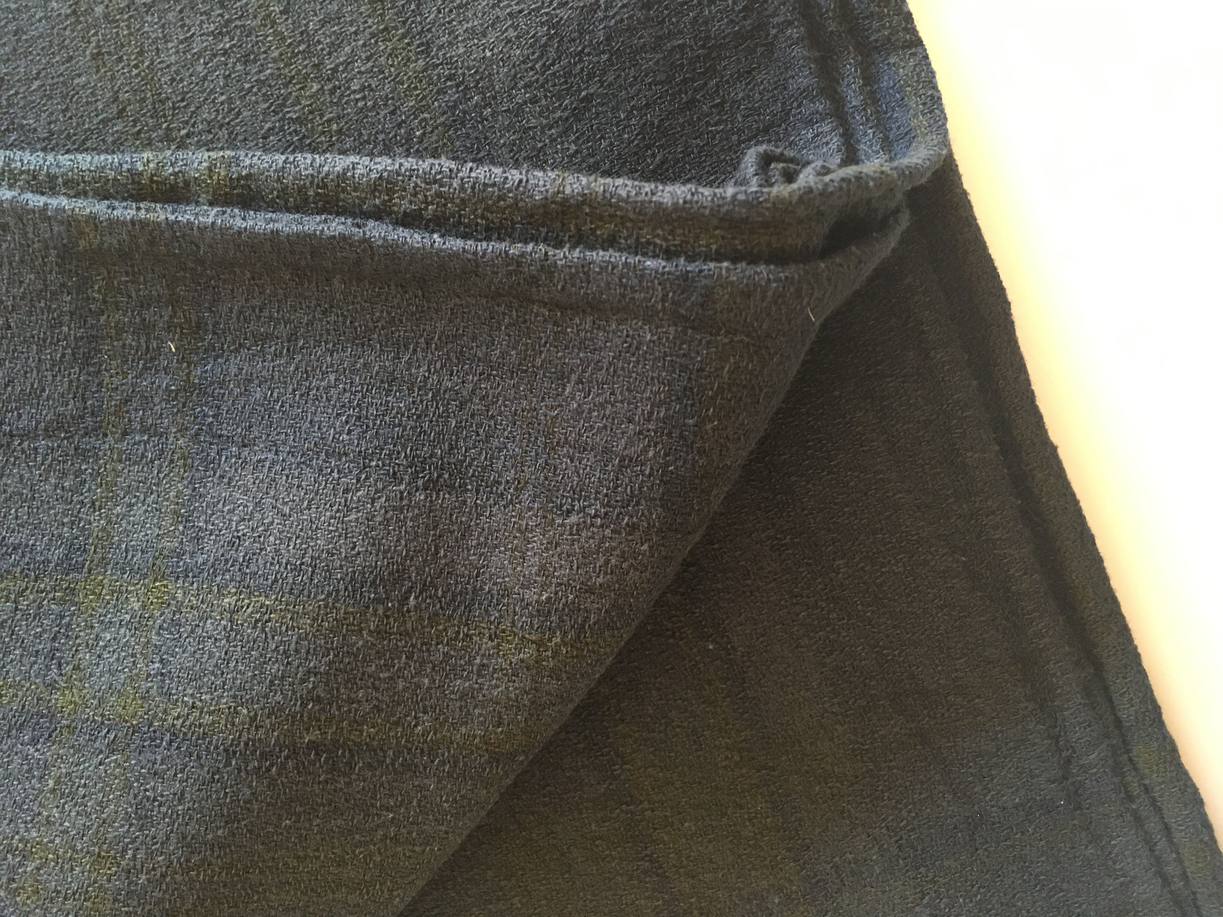 Tablecloth 60s overtainte old black 2.25m