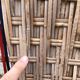 Rocking-chair en rotin
