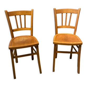 Pair of bistro chairs