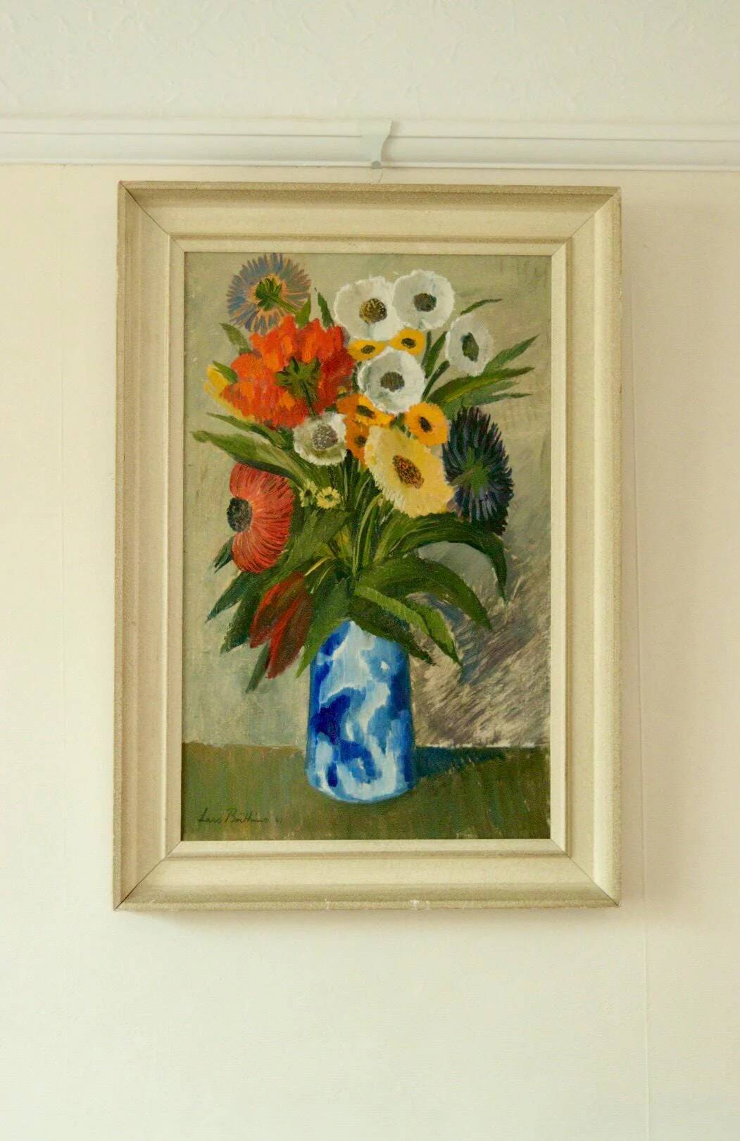 Still Life with Blue Vase by Lars Boethius