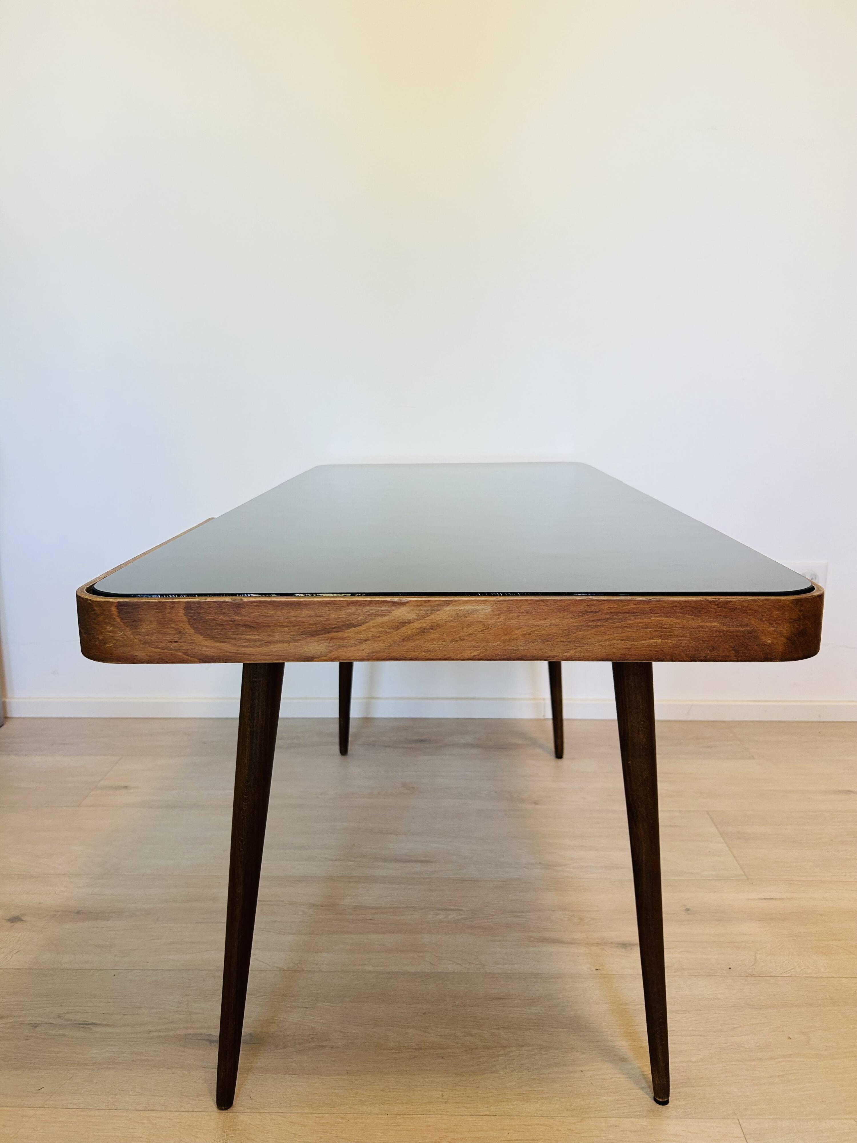 Table basse vintage de Jiří Jiroutek de Tchécoslovaquie 1960