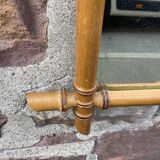 vintage bamboo mirror