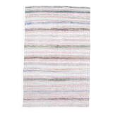 5x8 Colorful Soft Color Turkish Kilim Rug,166x257Cm