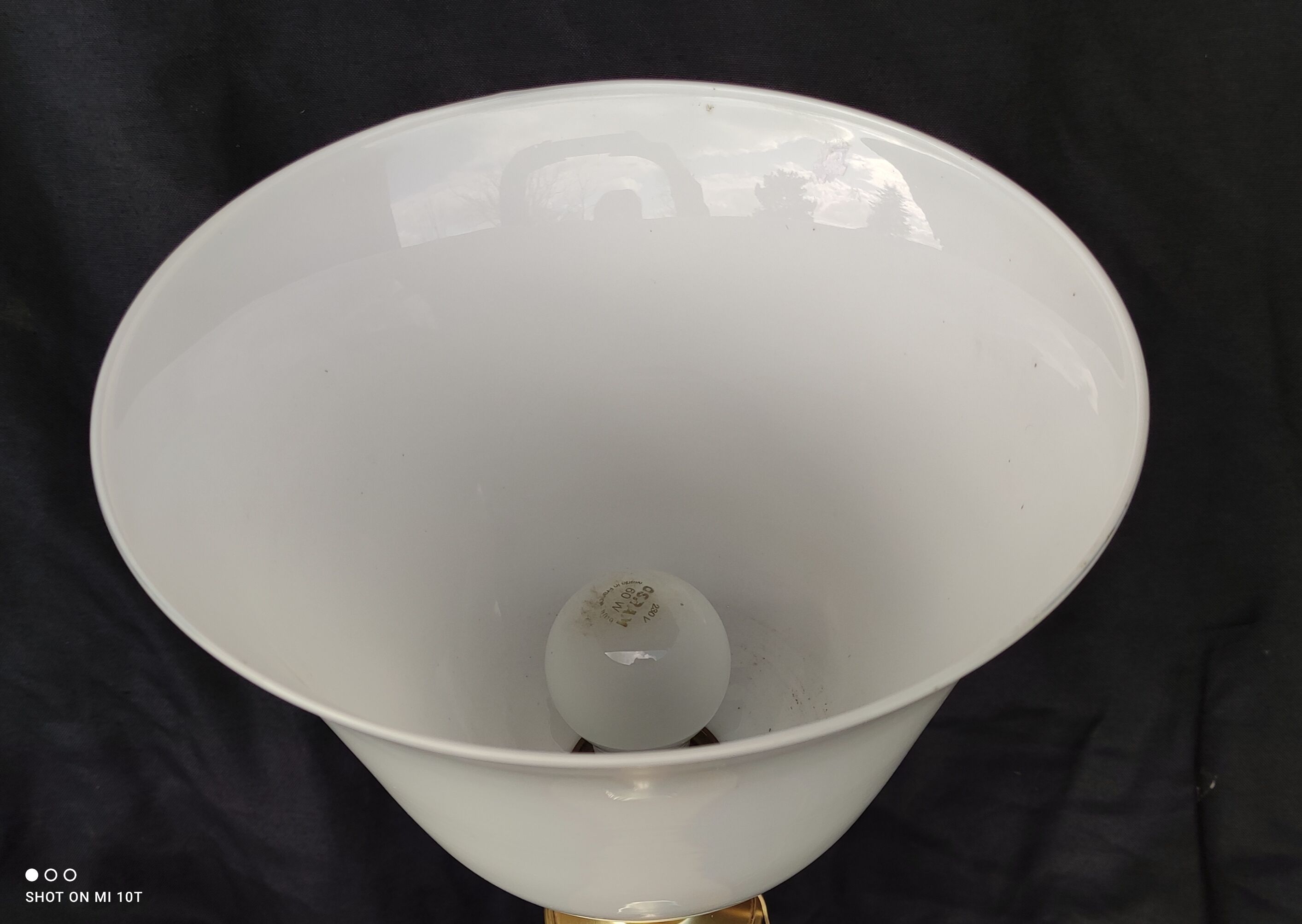Large lamp to lay Mazda Lita/art deco