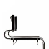 "Terrj" leather chair by Luigi Saccardo for Arrmet – Italy, 1970s