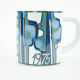 Tasse en céramique, design danois, 1975, designer : Bodil Buch, fabricant : Royal