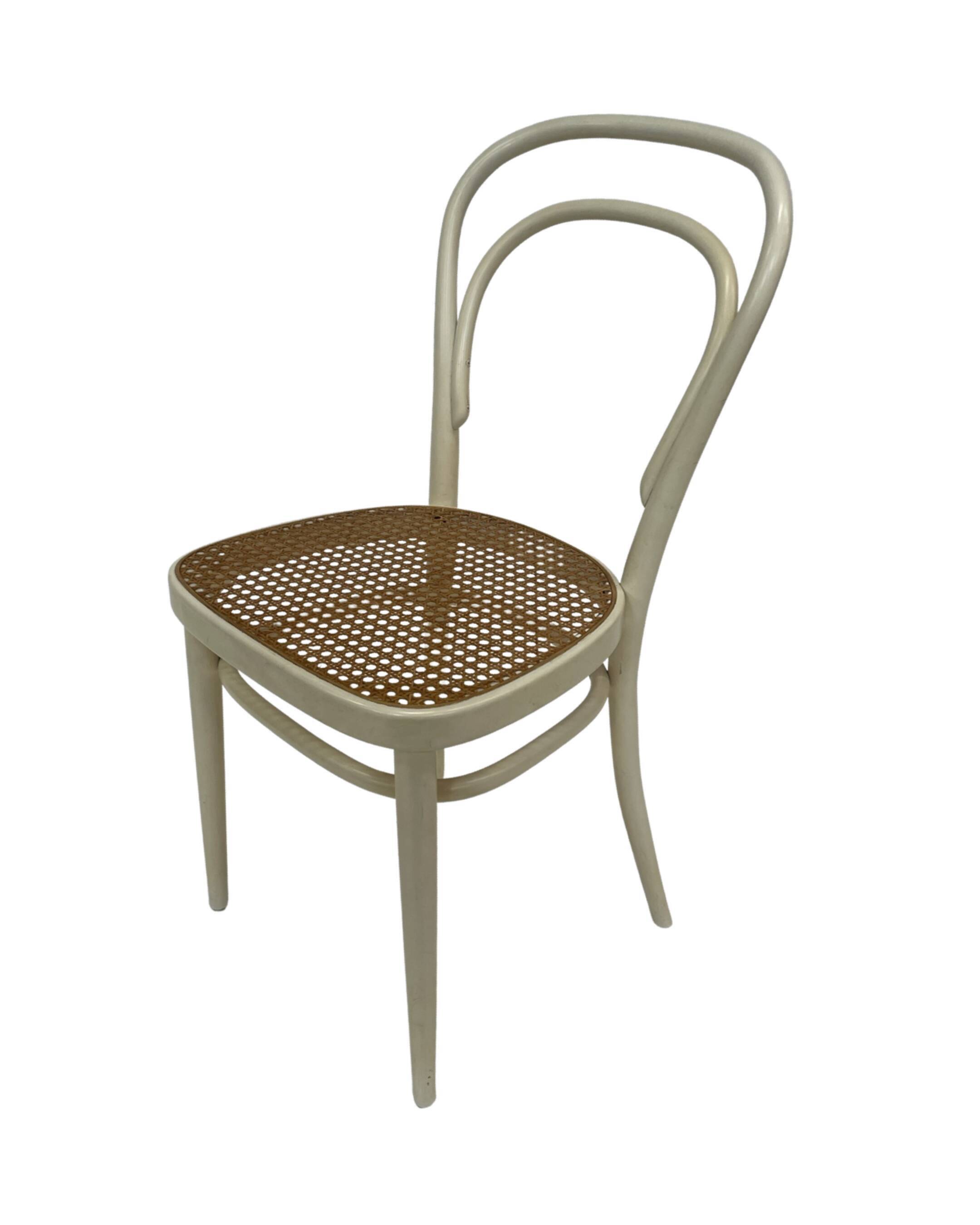Vintage Thonet no 14 authentic white