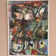 Original Swedish Oil on Canvas – “Abstract Composition” by Valter Gibson – Dated 1965 – Vintage & Framed