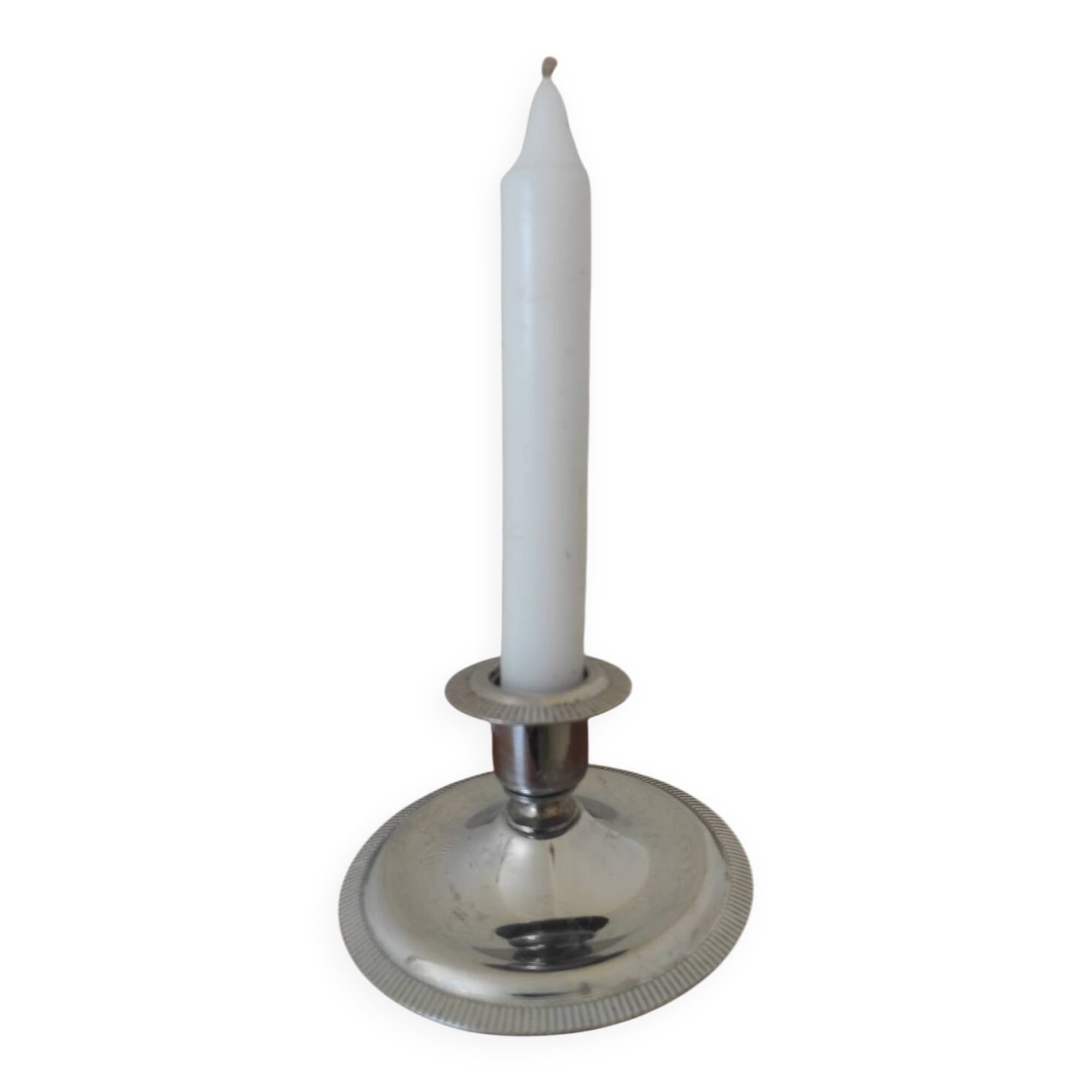 Stainless steel candle holder