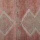 Vintage Turkish rug from Oushak, hand-woven 81x770 cm