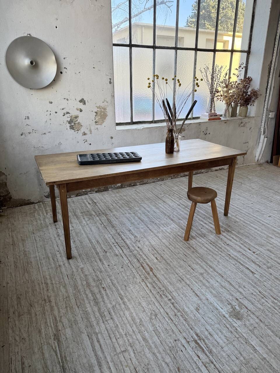 Oak farmhouse table 200cm