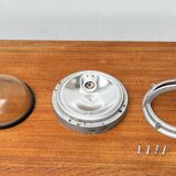 Mid-Century Danish Outdoor Metal Wall Lamp Model Skot by Lauritz Knudsen for Louis Poulsen, 1960s