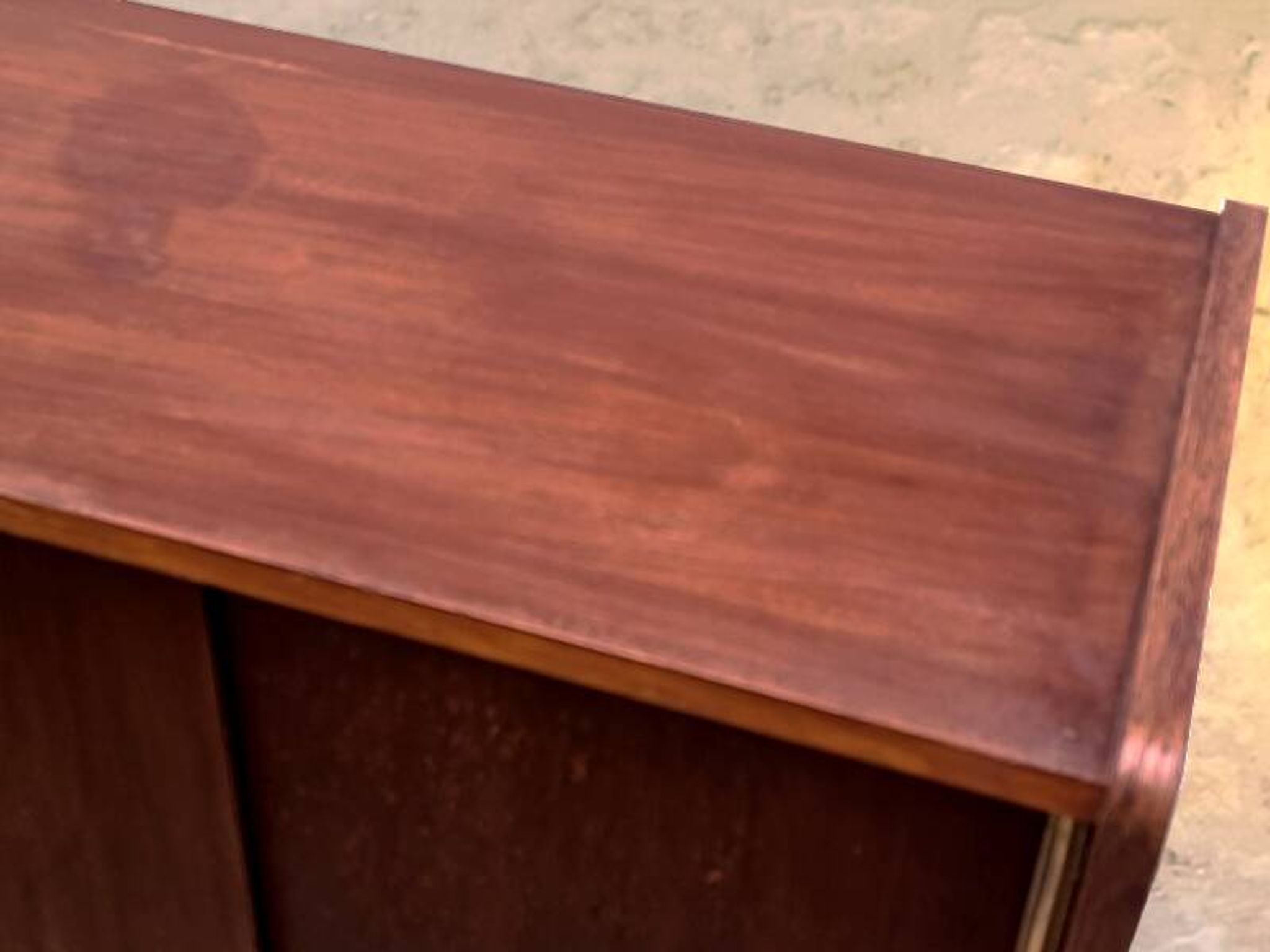 Buffet bar scandinave vintage années 60 teck
