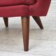 1970s, Danish design by Bent Møller Jepsen, "Teddy" chair, furniture wool.