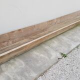 Old wooden trough Oak trough planter