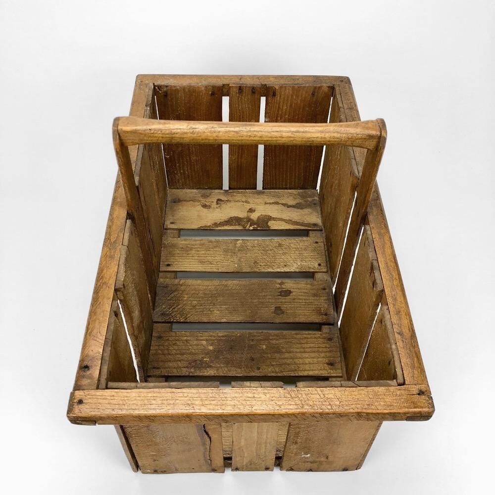 Panier de récolte en bois