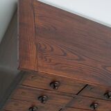 Very Large Antique Hardwood Apothecary Cabinet / Bank of Drawers, ca 1900