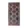 Handmade caucasian oriental wool runner rug blue traditional entranceway rug 140x300cm