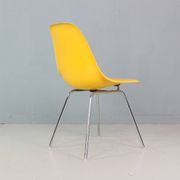 Charles & Ray Eames Set of 4 Yellow "La Fonda" Chairs for Herman Miller, 1960