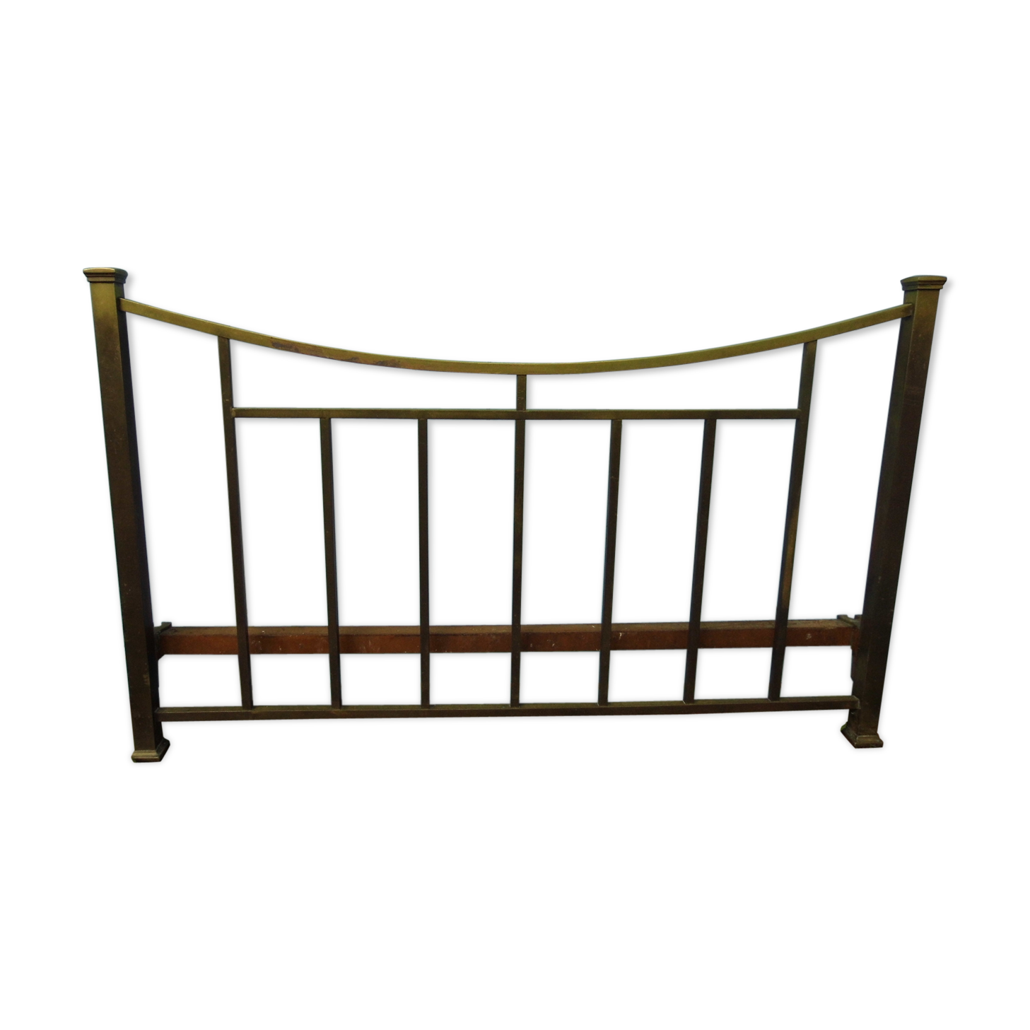 20/30s Art Deco copper headboard
