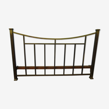 20/30s Art Deco copper headboard