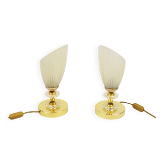 Une paire de lampes, années 1980