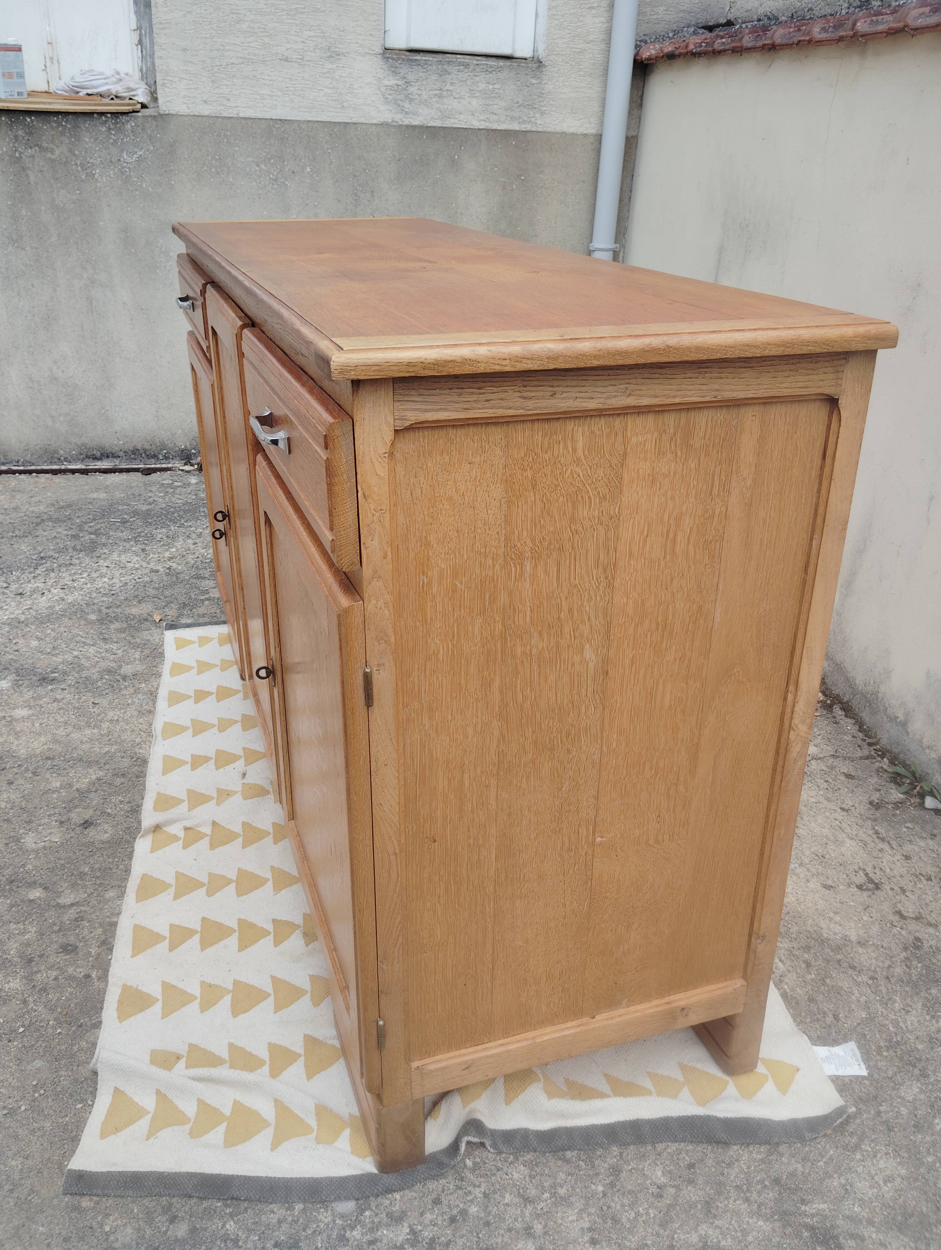 "Mado/Parisien" solid oak sideboard