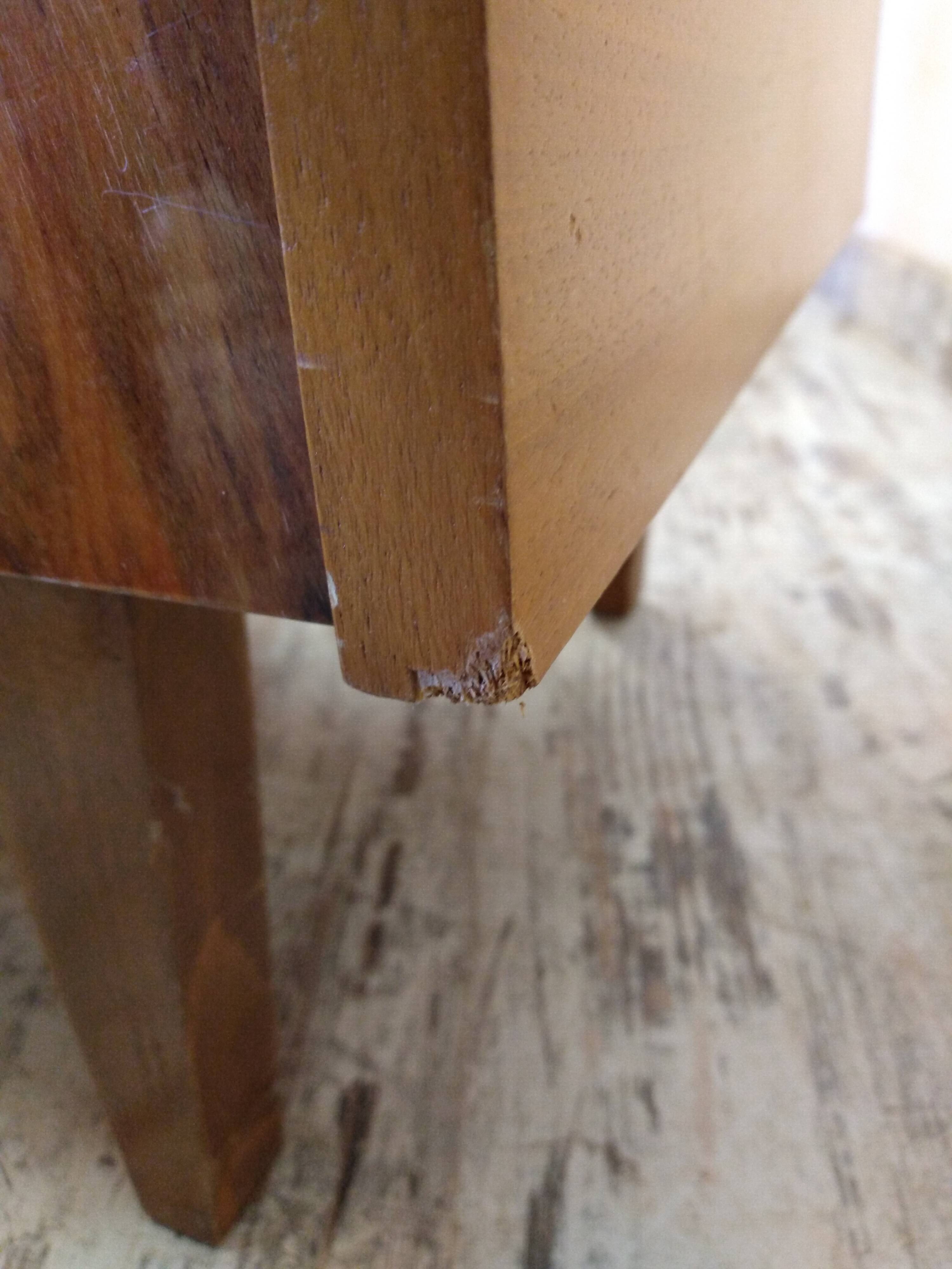 Vintage lacquered chest of drawers