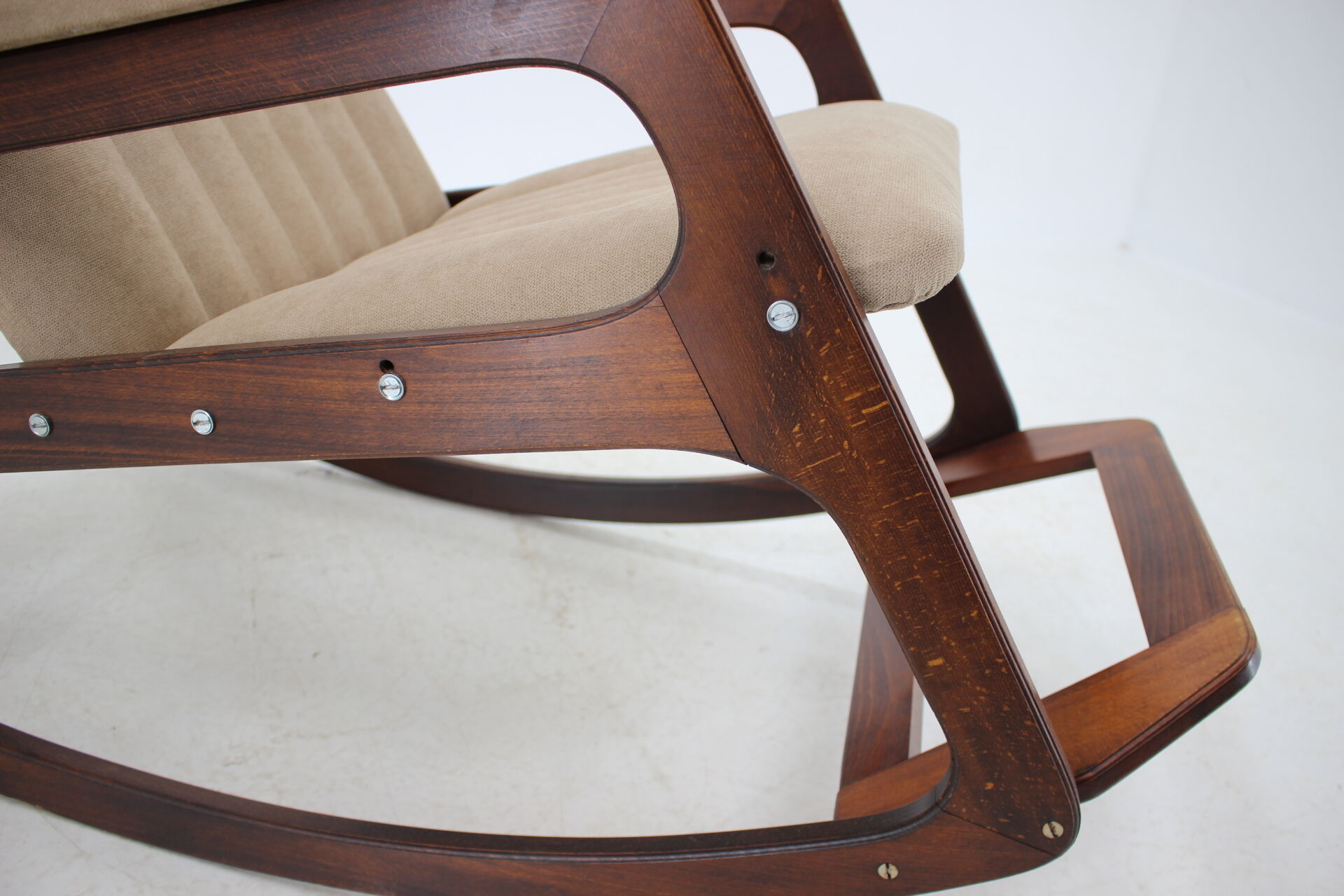 Mid-century rocking chair by ULUV, 1960´s.