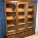 Large three door bookcase