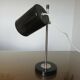 Lampe italienne " tuyau " en laiton nickelé et aluminium années 50/60